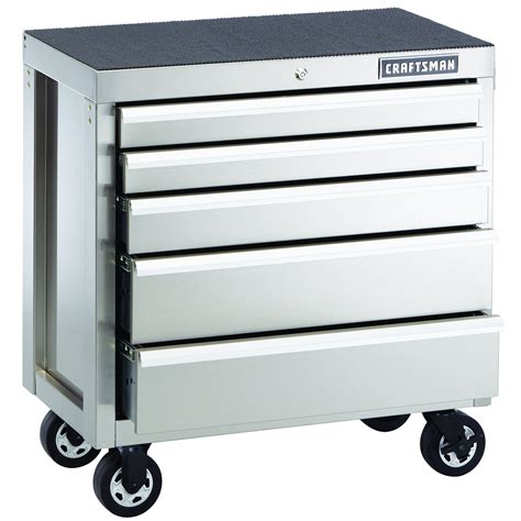 craftsman heavy duty stainless steel rolling cabinet|craftsman 5 drawer roller cabinet.